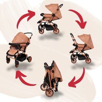 Miracool Olympus Çift Yönlü Bebek Arabası