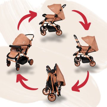 Miracool Olympus Çift Yönlü Bebek Arabası