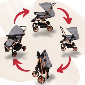 7'li Bebek Seti / Olympus Bebek Arabası / Star Beşik / Keçe Organizer/Yastık/Yorgan/Çarşaf/Yağmurluk