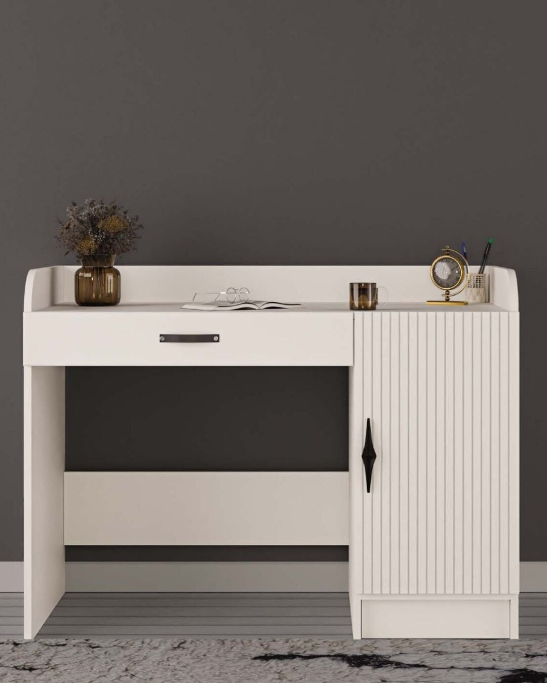 Lale Çalışma Masası / Komple MDF