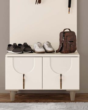Açelya Vestiyer / Portmanto / Komple MDF