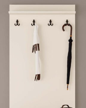 Açelya Vestiyer / Portmanto / Komple MDF