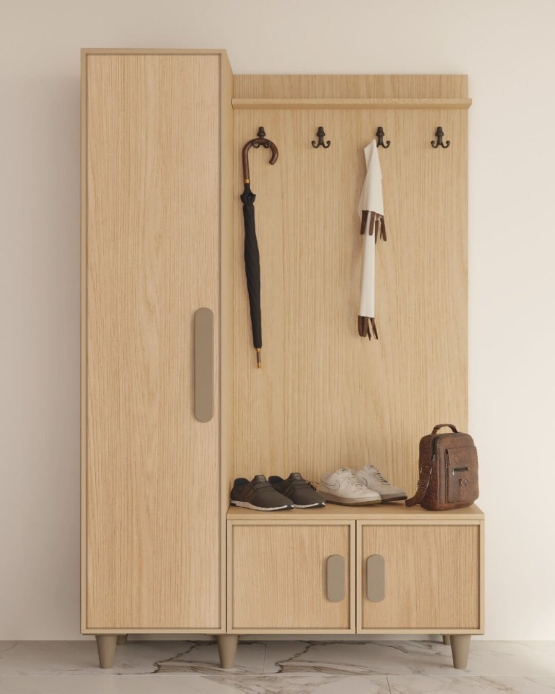 Karanfil Portmanto / Komple MDF