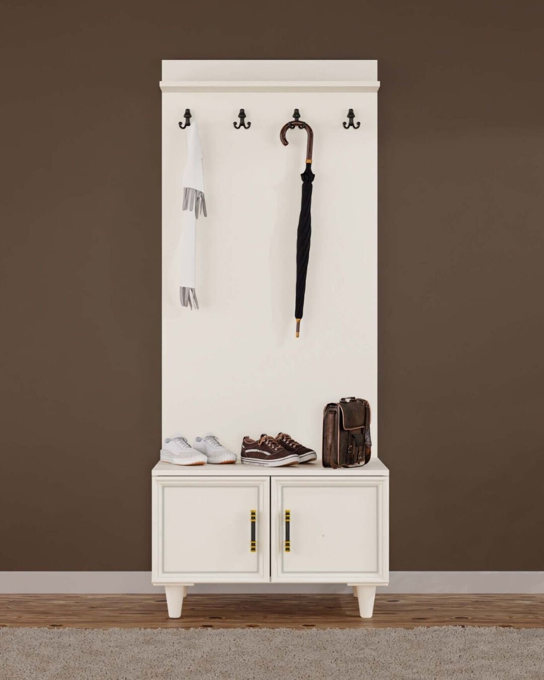 Kardelen Vestiyer / Portmanto / Komple MDF