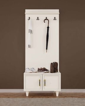 Kardelen Vestiyer / Portmanto / Komple MDF