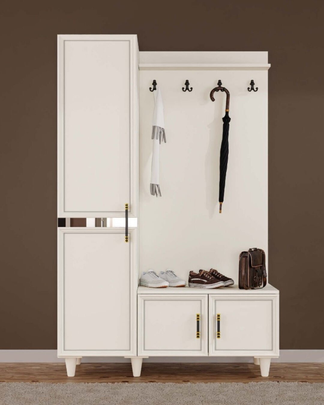 Kardelen Portmanto / Komple MDF