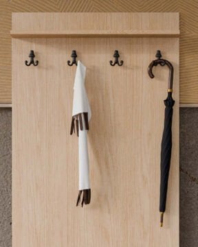 Ladin Vestiyer / Portmanto / Komple MDF