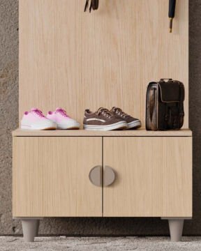 Ladin Vestiyer / Portmanto / Komple MDF
