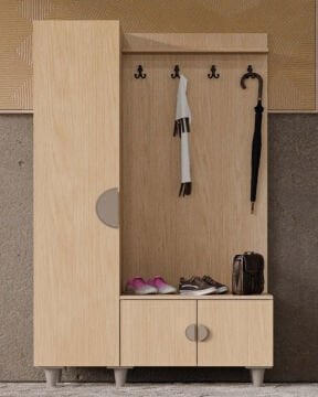Ladin Portmanto / Komple MDF