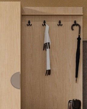 Ladin Portmanto / Komple MDF