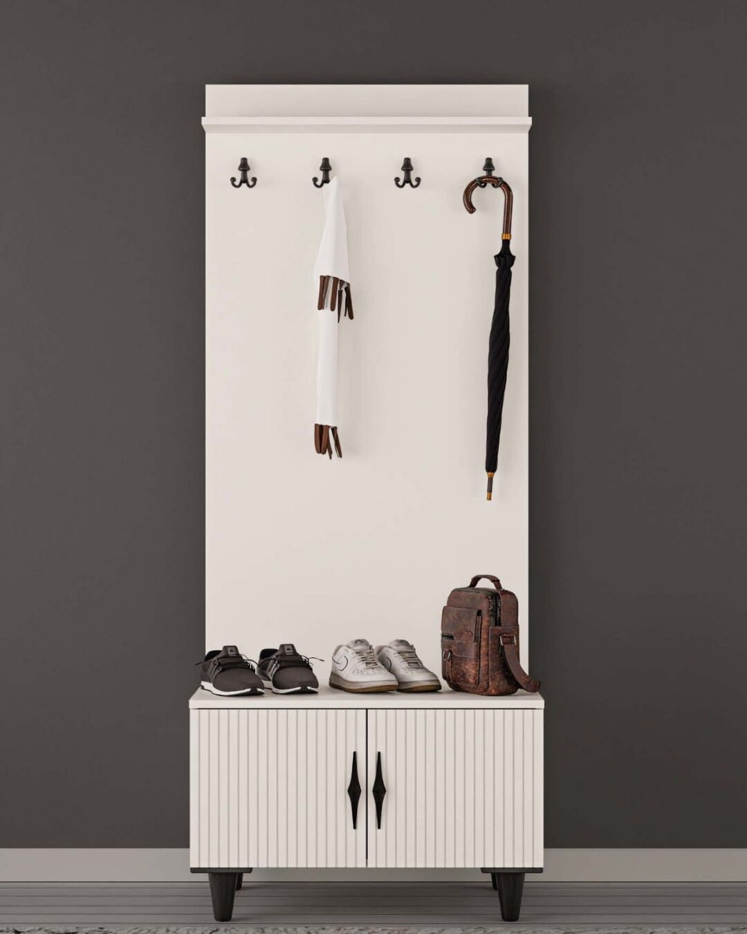 Lale Vestiyer / Portmanto / Komple MDF