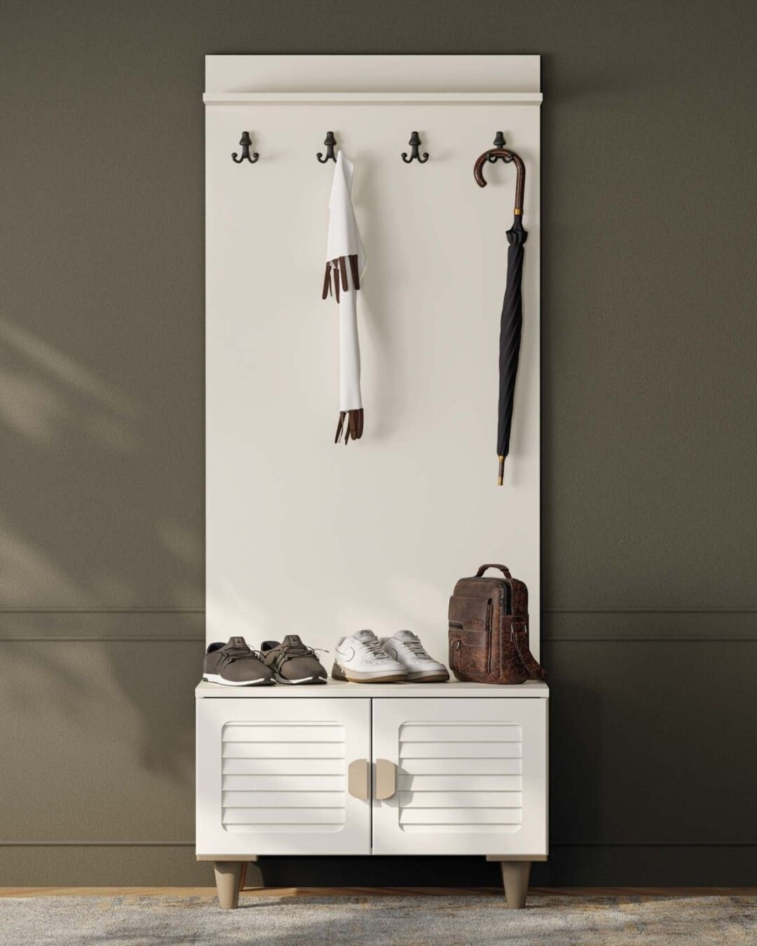 Lavanta Vestiyer / Portmanto / Komple MDF
