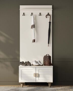 Lavanta Vestiyer / Portmanto / Komple MDF