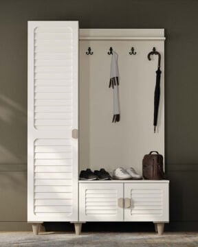 Lavanta Portmanto / Komple MDF