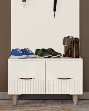 Menekşe Vestiyer / Portmanto / Komple MDF