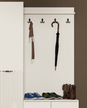 Menekşe Portmanto / Komple MDF