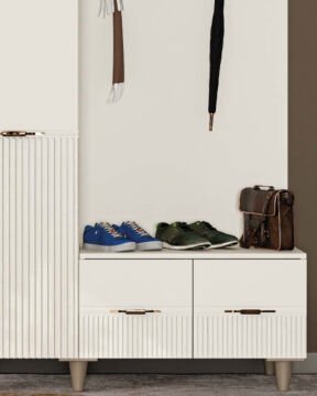 Menekşe Portmanto / Komple MDF