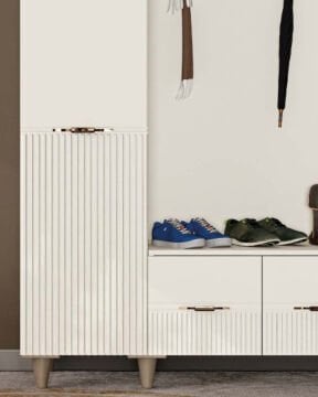 Menekşe Portmanto / Komple MDF