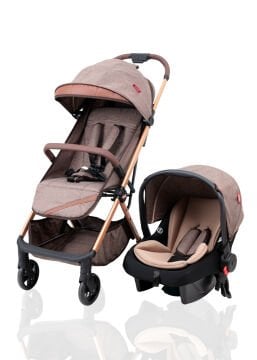 Joell Cabin Travel Sistem Bebek Arabası / Tek Elle Otomatik Katlanır