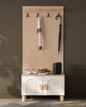 Orkide Vestiyer / Portmanto / Komple MDF