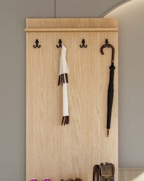 Papatya Vestiyer / Portmanto / Komple MDF