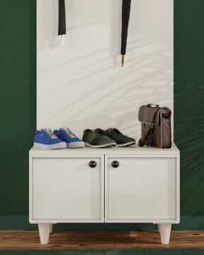 Zambak Vestiyer / Portmanto / Komple MDF