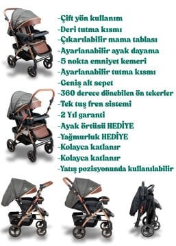 Miracool Mamma Elit Bebek Arabası