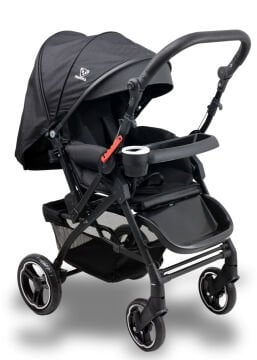 Miracool Mamma Elit Bebek Arabası Siyah