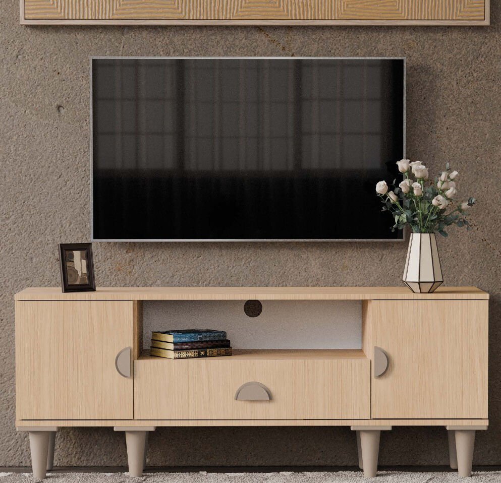 Ladin Tv Ünitesi / Tv Sehpası / Komple MDF