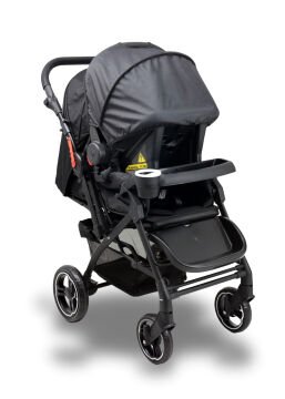 Miracool Mamma Elit Travel Sistem Bebek Arabası Siyah