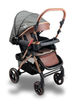 Miracool Mamma Elit Travel Sistem Bebek Arabası gold-antrasit