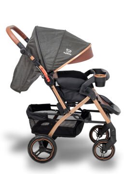 Miracool Mamma Elit Travel Sistem Bebek Arabası gold-antrasit