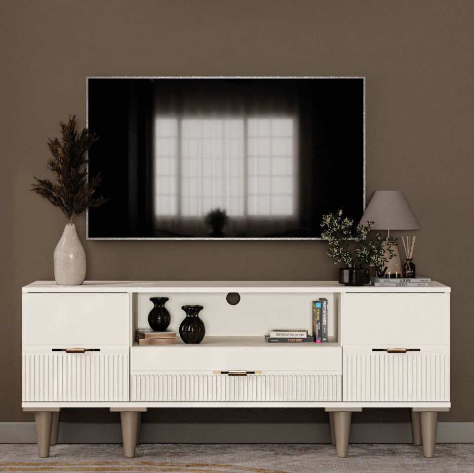 Menekşe Tv Ünitesi / Tv Sehpası / Komple MDF