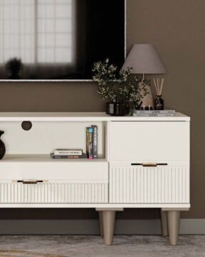 Menekşe Tv Ünitesi / Tv Sehpası / Komple MDF