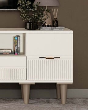 Menekşe Tv Ünitesi / Tv Sehpası / Komple MDF