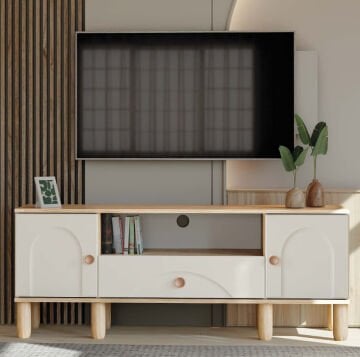 Papatya Tv Ünitesi / Tv Sehpası / Komple MDF