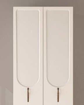 Açelya 2 Kapaklı Gardırop / Çok Amaçlı Dolap / Komple MDF