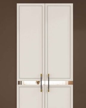 Kardelen 2 Kapaklı Gardırop / Çok Amaçlı Dolap / Komple MDF