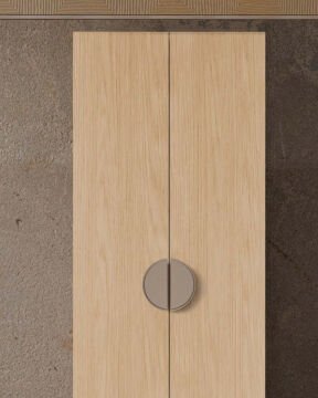 Ladin 2 Kapaklı Gardırop / Çok Amaçlı Dolap / Komple MDF