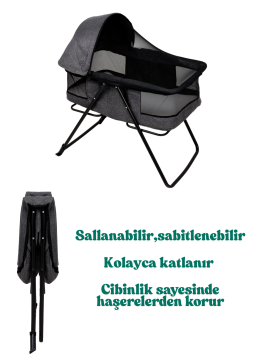 Joell Cabin Travel Bebek Arabası/Beşik/Puset/Çanta/Uyku Seti