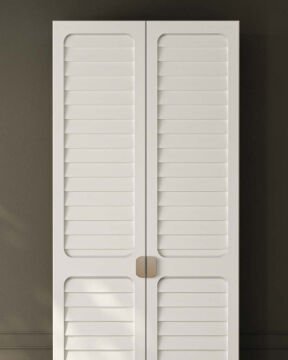 Lavanta 2 Kapaklı Gardırop / Çok Amaçlı Dolap / Komple MDF