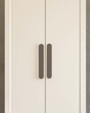 Manolya 2 Kapaklı Gardırop / Çok Amaçlı Dolap / Komple MDF