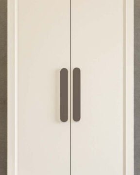 Manolya 2 Kapaklı Gardırop / Çok Amaçlı Dolap / Komple MDF