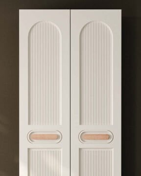 Orkide 2 Kapaklı Gardırop / Çok Amaçlı Dolap / Komple MDF