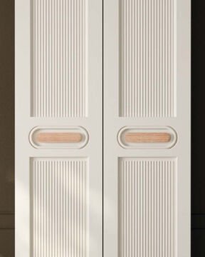 Orkide 2 Kapaklı Gardırop / Çok Amaçlı Dolap / Komple MDF