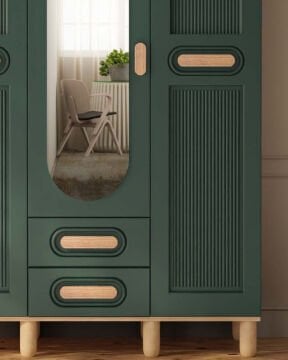 Begonya 3 Kapaklı Gardrop / Dolap / Komple MDF