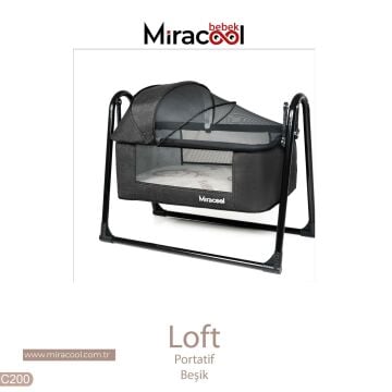 Loft Beşik Bambo Yatak Hediye