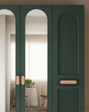 Begonya 4 Kapaklı Gardrop / Dolap / Komple MDF