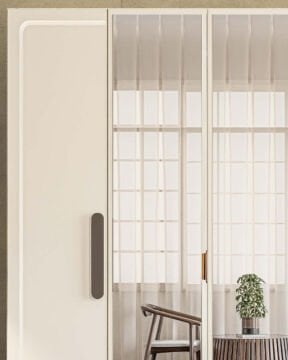Manolya 4 Kapaklı Gardrop / Dolap / Komple MDF
