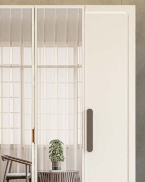 Manolya 4 Kapaklı Gardrop / Dolap / Komple MDF